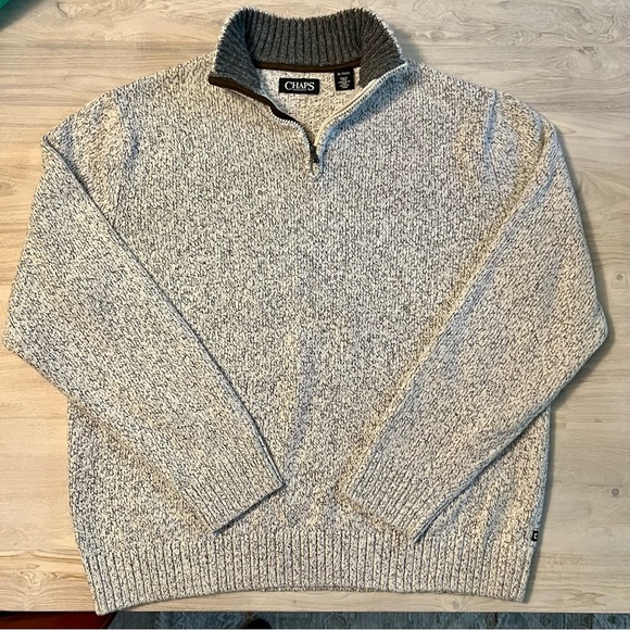 RALPH LAUREN MEN'S 1/4 ZIP PULLOVER SWEATER Size XL - Picture 10 of 13